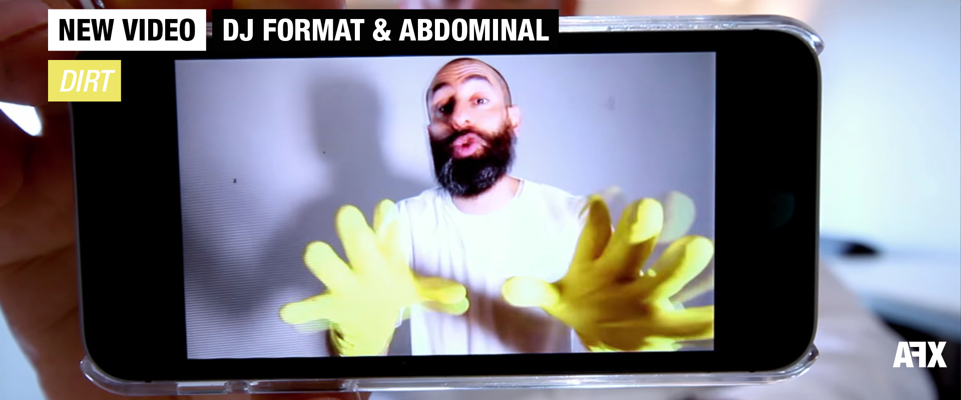 DJ FORMAT & ABDOMINAL : NOUVEAU CLIP « DIRT »
